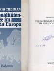 Die Nationalitätenfrage im heutigen Europa
