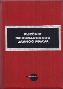 Rječnik međunarodnog javnog prava