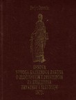 Osnova novoga Kaznenoga zakona o zločinstvih i prestupcih za Kraljevine Hrvatsku i Slavoniju 1879.