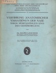 Vererbung anatomischer Variationen der Nase, ihrer Nebenhöhlen und der Gehörorgans