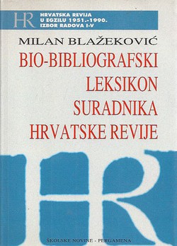 Bio-bibliografski leksikon suradnika Hrvatske revije