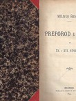 Slike iz svjetske književnosti VI. Preporod u Italiji u XV. i XVI. stoljeću