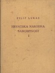 Hrvatska narodna samobitnost I. Problem hrvatske kulture