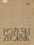 Požeški zbornik IV/1974