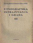 Etnografska istraživanja i građa III/1941