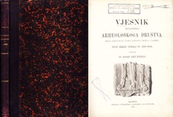 Vjesnik Hrvatskoga arheološkoga društva. Nove serije IV/1899-1900.