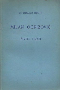 Milan Ogrizović. Život i rad