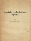 Srpskohrvatsko-latinski rječnik