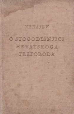 O stogodišnjici Hrvatskoga preporoda (1830-1930)