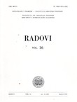 Radovi Instituta za hrvatsku povijest 16/1983