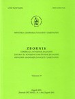 Zbornik Odsjeka za povijesne znanosti Zavoda za povijesne i društvene znanosti HAZU 19/2001