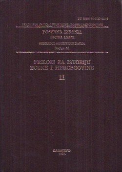 Prilozi za istoriju Bosne i Hercegovine II.