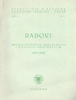 Radovi Filozofskog fakulteta u Zadru 10(4)/1971-72