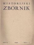 Historijski zbornik II/1-4/1949