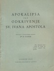 Apokalipsa ili odkrivenje sv. Ivana apostola