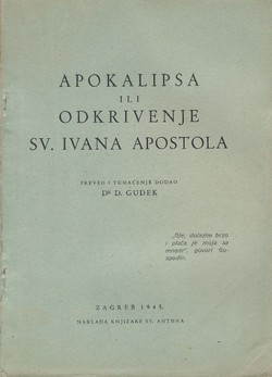 Apokalipsa ili odkrivenje sv. Ivana apostola