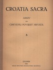Croatia Sacra 8/1934