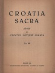 Croatia Sacra 19/1940