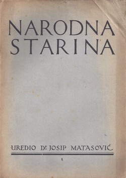 Narodna starina 1/1922