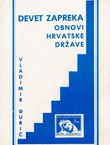 Devet zapreka obnovi Hrvatske države