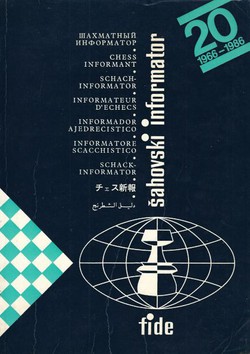 Šahovski informator 40/VII-XII/1985