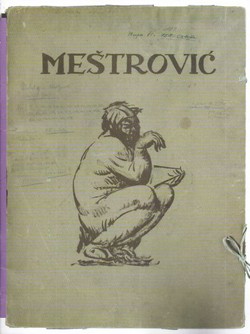 Ivan Meštrović. Litografija