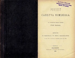 Poviest carstva rimskoga II. (Svjetska poviest IV.-2)