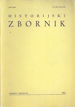 Historijski zbornik XXXIX/1986