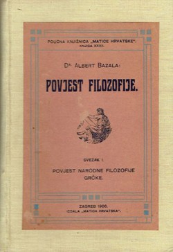 Povjest filozofije I. Povjest narodne filozofije grčke