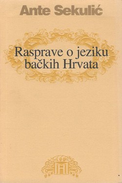 Rasprave o jeziku bačkih Hrvata