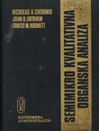 Semimikro kvalitativna organska analiza (3.izd.)