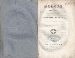 Merope. Tragedia