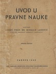 Uvod u pravne nauke (2.izd.)