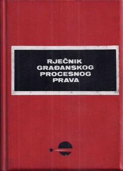 Rječnik građanskog procesnog prava