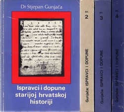 Ispravci i dopune starijoj hrvatskoj historiji I-IV