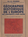 Geographie historique de l'Europe de l'antiquite a nos jours