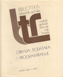 Biblioteka tehničkih rječnika. Obrada podataka i programiranje