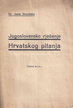 Jugoslovensko rješenje Hrvatskog pitanja