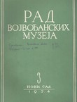 Rad Vojvođanskih muzeja  3/1954