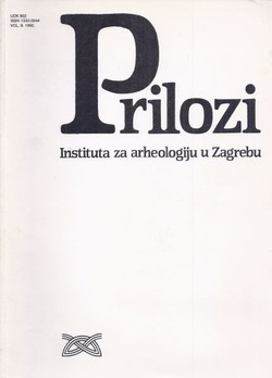 Prilozi Instituta za arheologiju u Zagrebu 9/1992