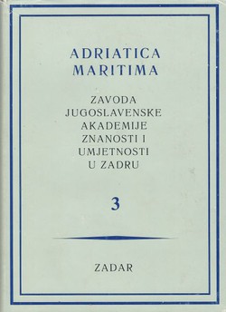 Adriatica maritima 3/1979