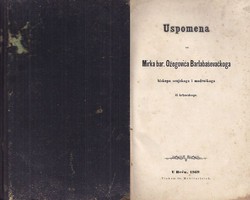 Uspomena na Mirka bar. Ožegovića Barlabaševačkoga biskupa senjskoga i modruškoga