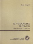 Iz Vinodolske prošlosti. Pravni izvori i rasprave