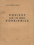 Poviest slob. i kr. grada Koprivnice