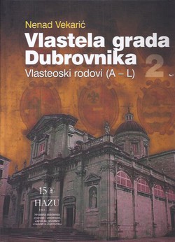 Vlastela grada Dubrovnika 2. Vlasteoski rodovi (A-L)