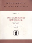 Spisi dubrovačke kancelarije II. Zapisi notara Tomazina de Savere 1282-1284