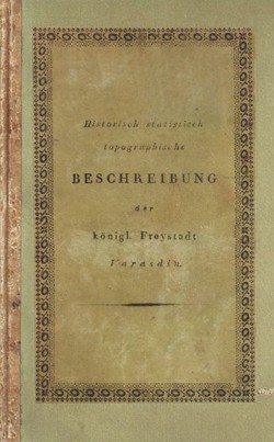 Historisch statistisch topographische Beschreibung der konigl. Freystadt Varasdin