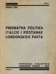 Predratna politika Italije i postanak Londonskog pakta (1870-1915)