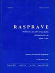 Rasprave Instituta za hrvatski jezik i jezikoslovlje XIII-XIV/1997-98