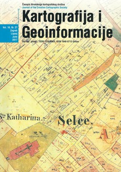 Kartografija i geoinformacije 16/27/2017